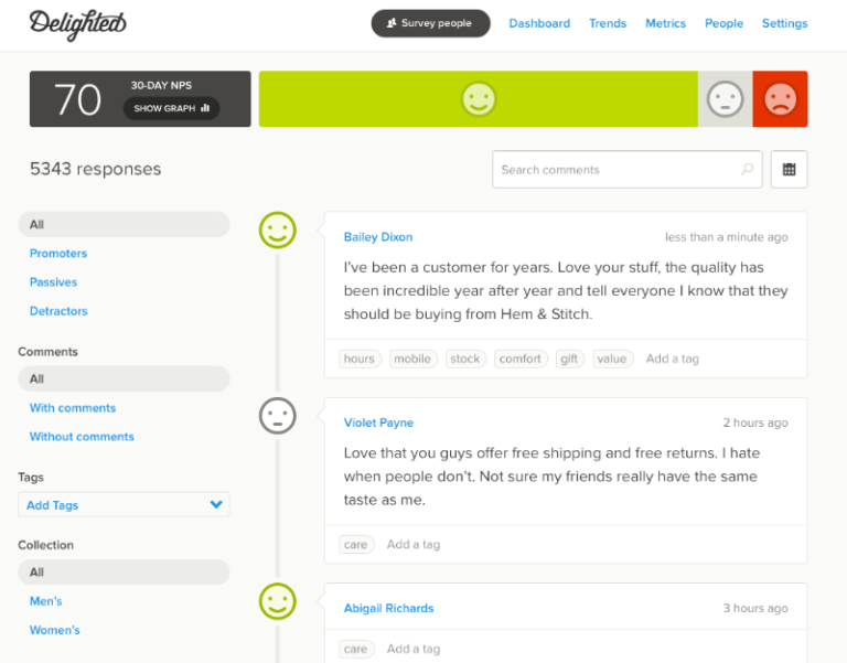 Delighted_screenshot