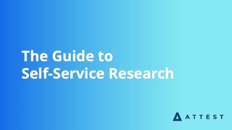 The Guide to Self Service Research - Insight Platforms