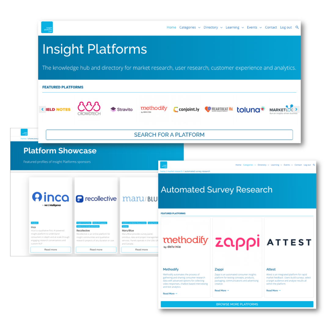 Insight Platforms Featured Listings Profile Opportunities Insight Platforms Featured Listings Profile Opportunities