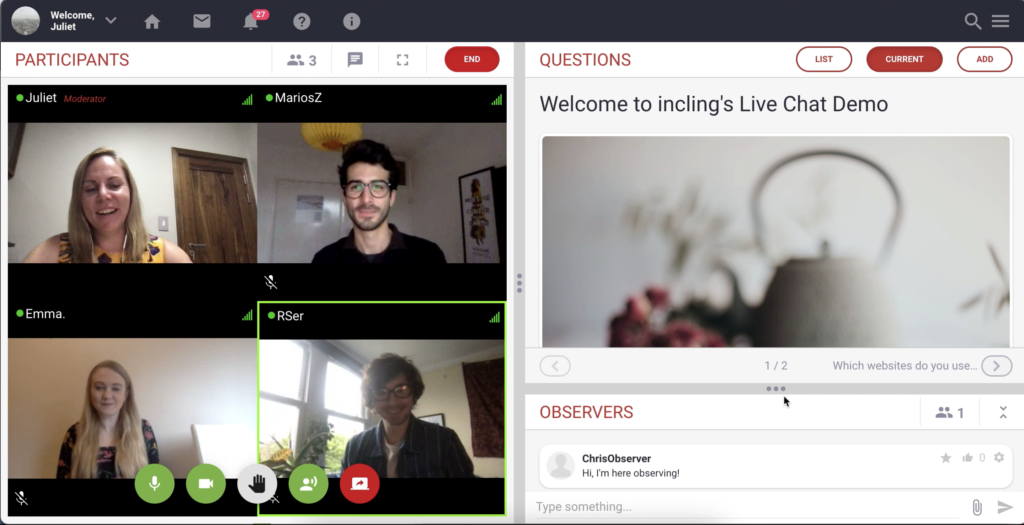 Incling Screenshot - Insight Platforms