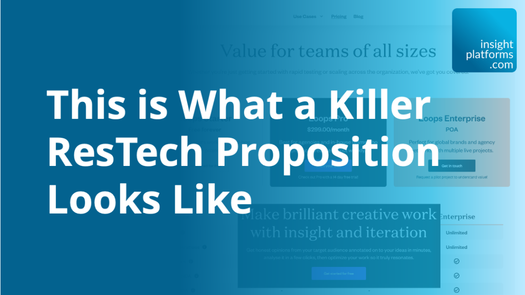 Killer ResTech Proposition - Featured Image - Insight Platforms