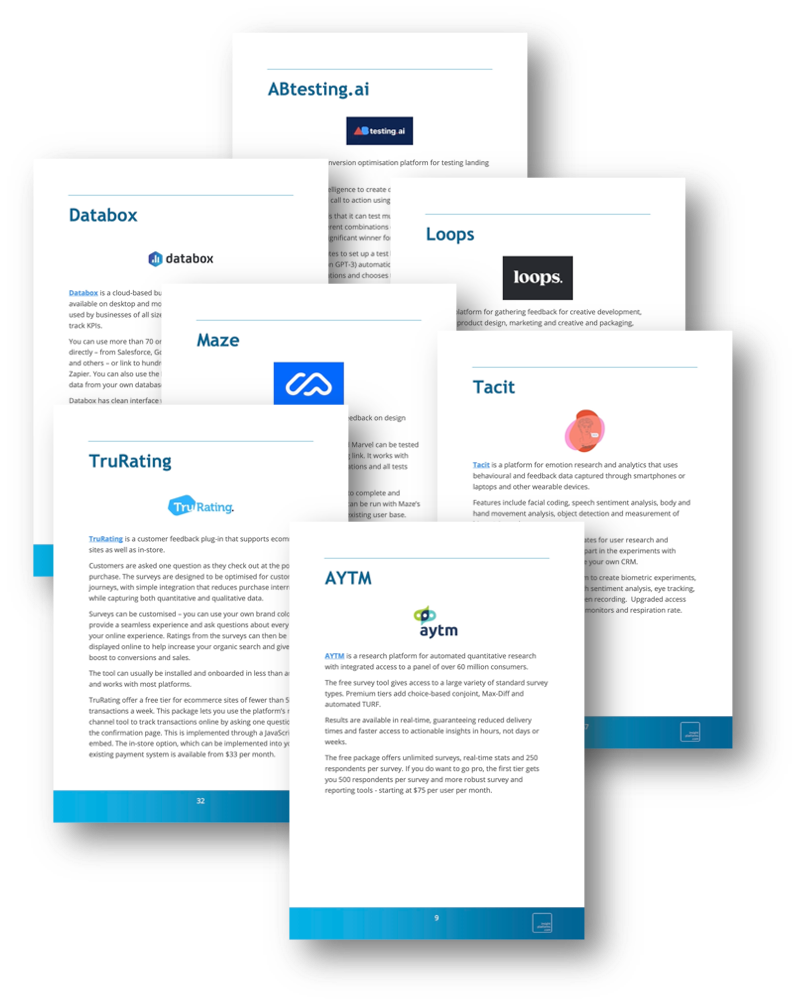 Free Research Software - Example Platforms - Insight Platforms Free Research Software - Example Platforms - Insight Platforms
