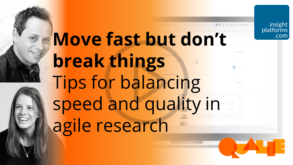 Move fast but dont break things Qualie