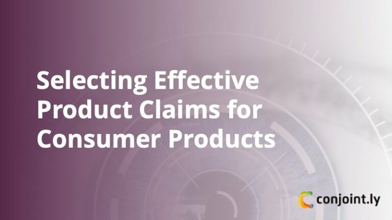 Selecting Effective Product Claims Featured Image Insight Platforms 768x432
