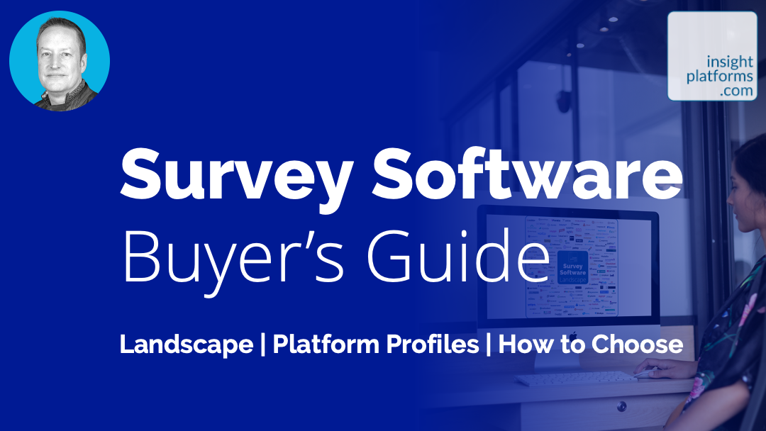 Survey Software Buyers Guide - Featured Image - Insight Platforms