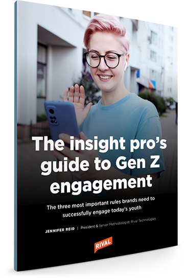 Guide to GenZ engagement_Rival Technologies ebook cover