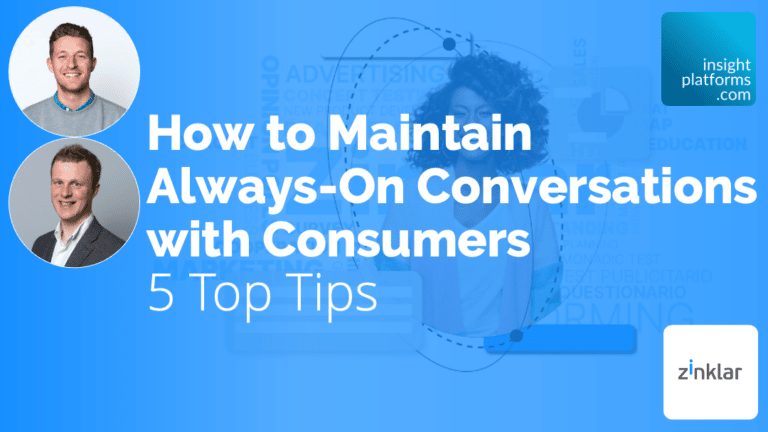 Webinar - Always On Conversations - Zinklar - Featured Image - Insight Platforms