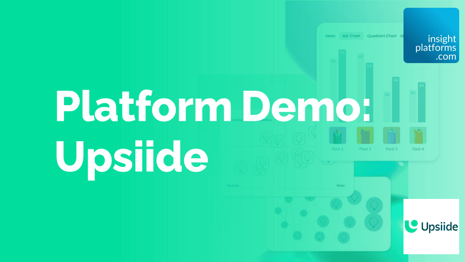 Upsiide Platform Demo Featured Image - Insight Platforms