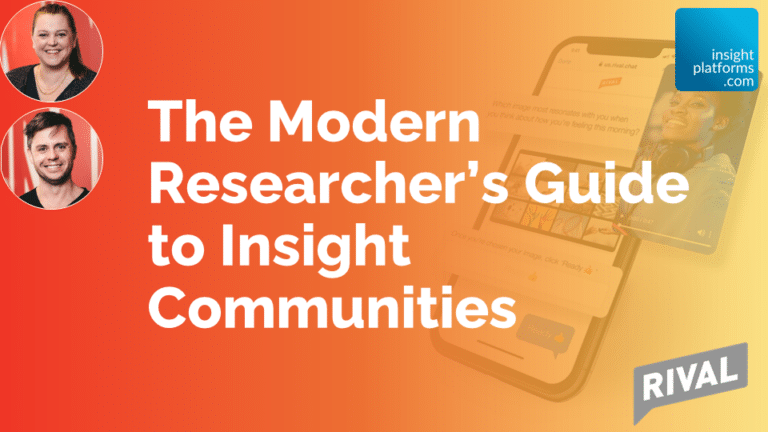 Rival_Guide to Insight Communities Webinar_Featured Image