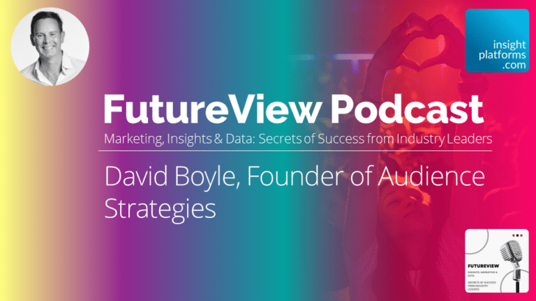 FutureView Podcast - David Boyle Audience Insights - Featured Image - Insight Platforms