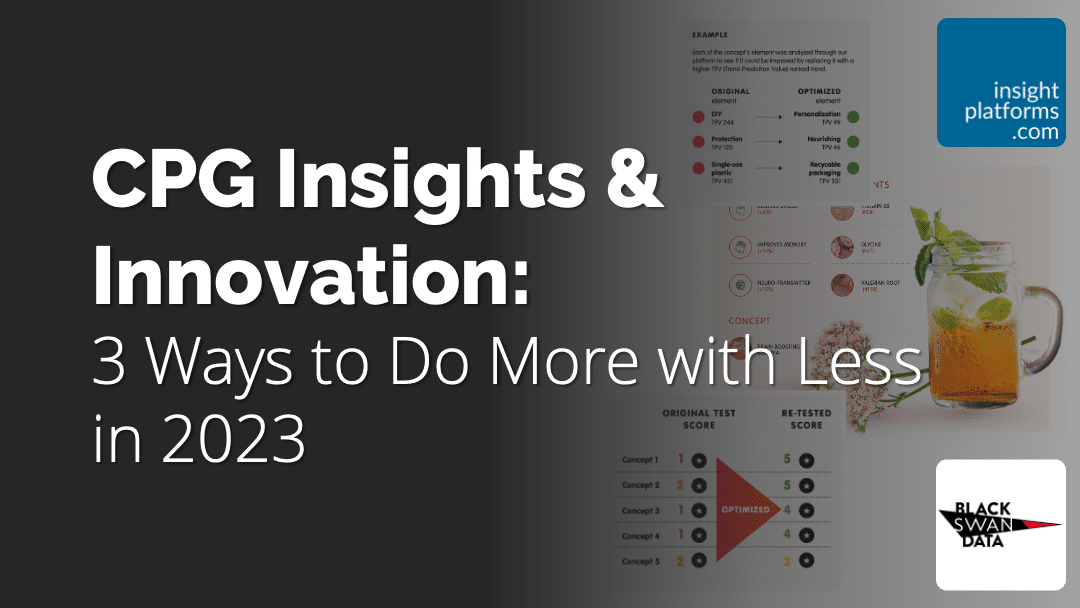 CPG Insights - Innovation - Black Swan Ebook - Featured Image - Insight Platforms
