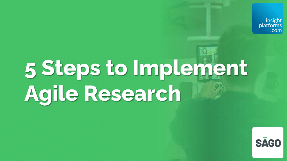 Sago ebook featured image - 5 steps to implement agile research