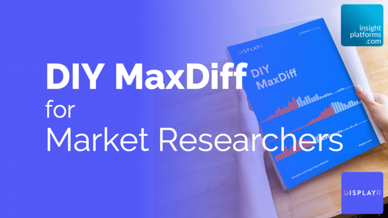 Displayr Ebook - DIY MaxDiff for Market Researchers - Featured Image