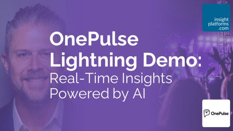 Onepulse OnePulse | Insight Platforms | Solutions For Research & Analytics
