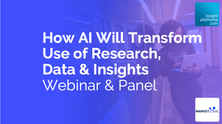 How AI Will Transform Insights - Webinar - Market Logic - featured image