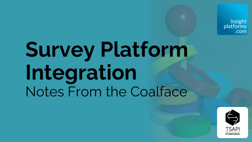 TSAPI Blog Article Featured Image - Survey Platform Integration