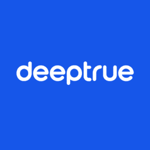 deeptrue logotype white blue 500x500px 300x300