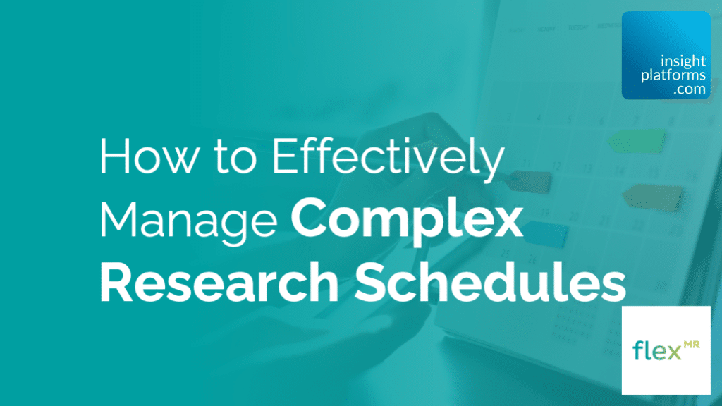 How to Effectively Manage Complex Research Schedules