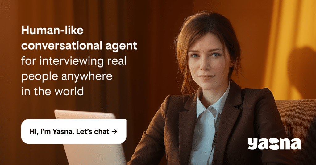 Yasna - the human-like conversational agent