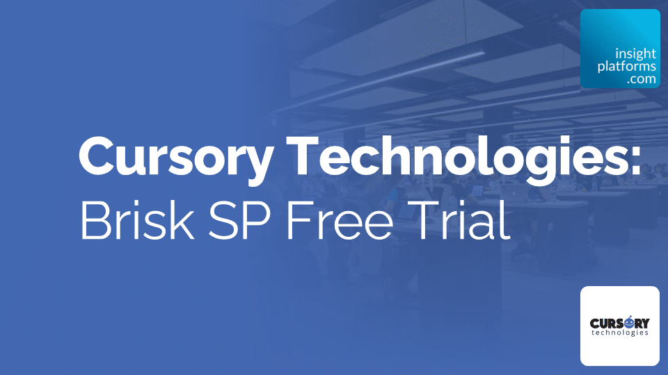 Cursory Technologies Brisk SP Promo Featured Image - 2024