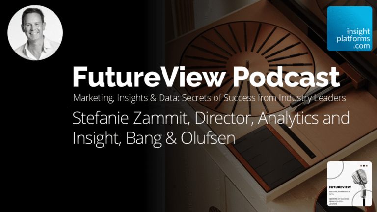 FutureView Podcast - Stefanie Zammit Bang & Olufsen - Featured Image - Insight Platforms