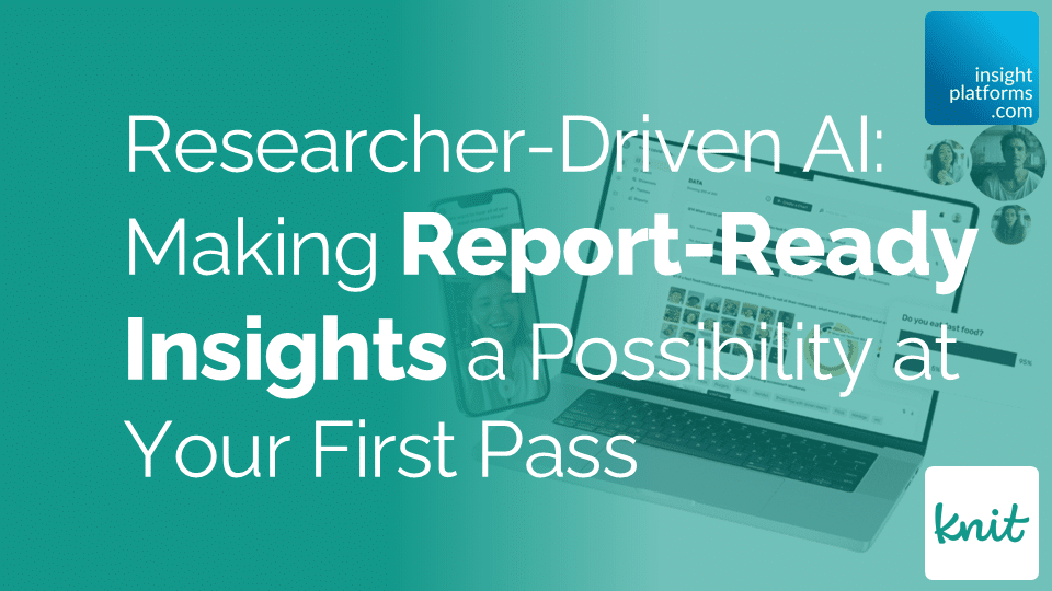 Knit Report Ready Insights Analytics and Reporting Summit Featured Image