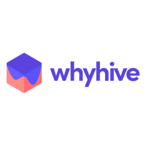 WhyHive Logo Square White Background Insight Platforms 300x300
