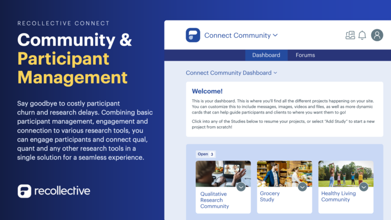 Recollective Connect Community and Participant Management 768x432