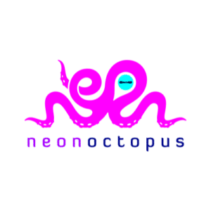 neon octopus Square White Background Insight Platforms 300x300