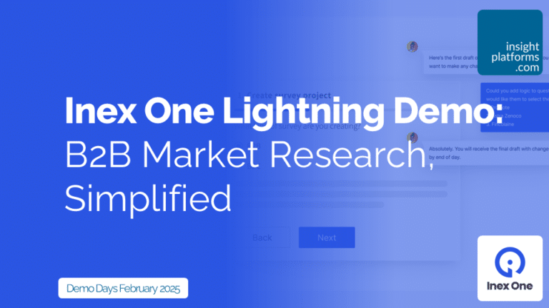 Inex One Lightning Demo - Demo Days Feb - Featured Image - Feb 2025