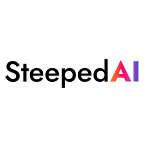 SteepedAI Logo Square White Background Insight Platforms 300x300