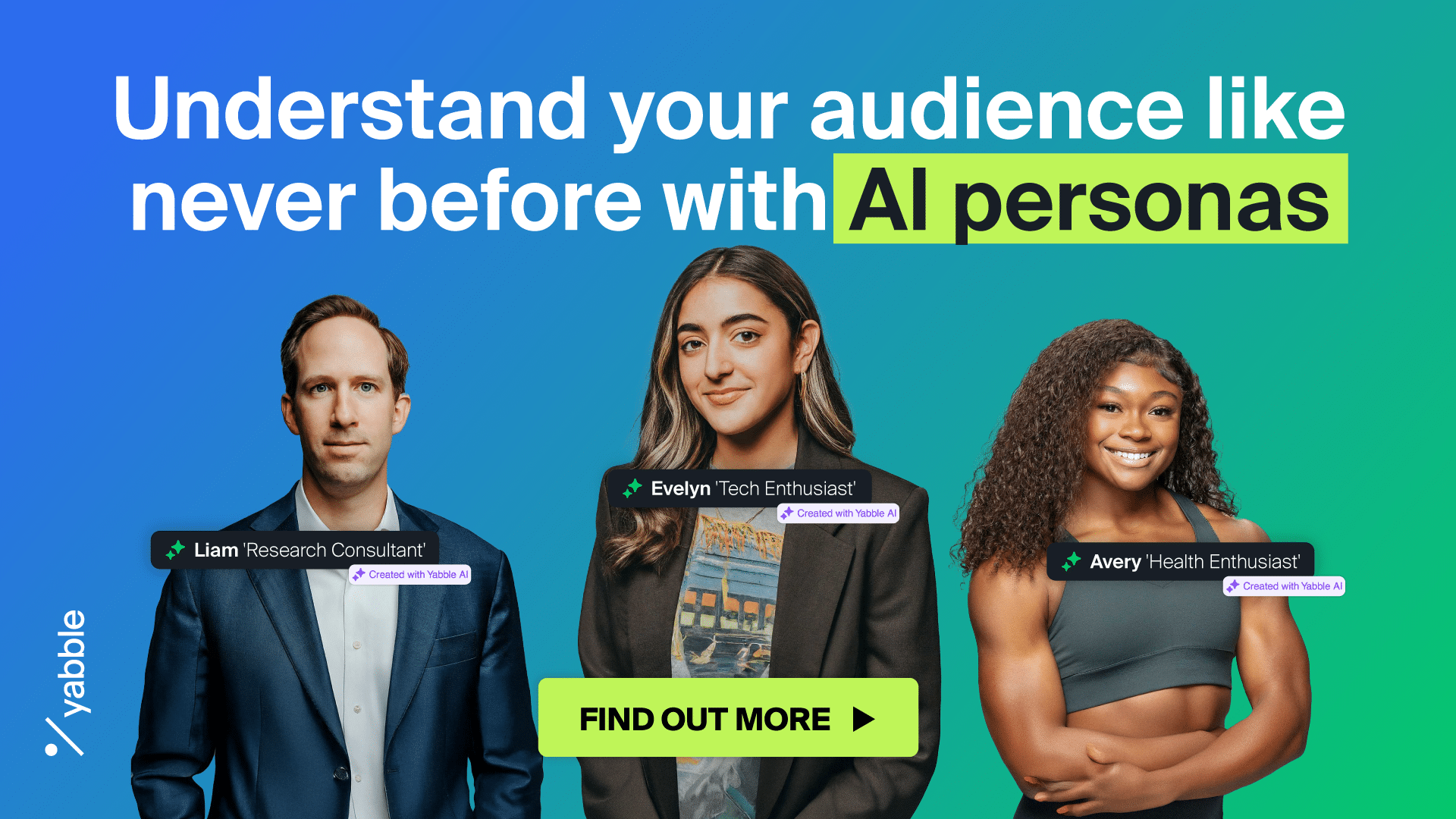 Understand your audience like never before with AI personas