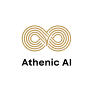 Athenic AI Logo Square White Background Insight Platforms 300x300