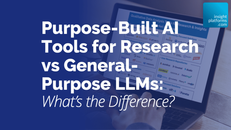 Purpose-Built AI Tools for Research vs General-Purpose LLMs- What’s the Difference - Featured Image