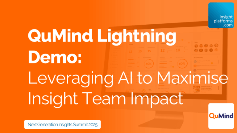 QuMind Lightning Demo - Next Generation Insights Summit - Featured Image - May 2025