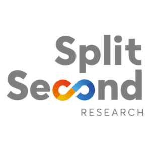 Split Second Research Logo Square White Background Insight Platforms 300x300