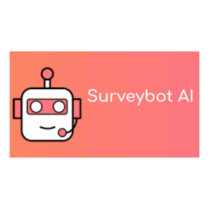 Surveybot AI Logo Square White Background Insight Platforms 300x300