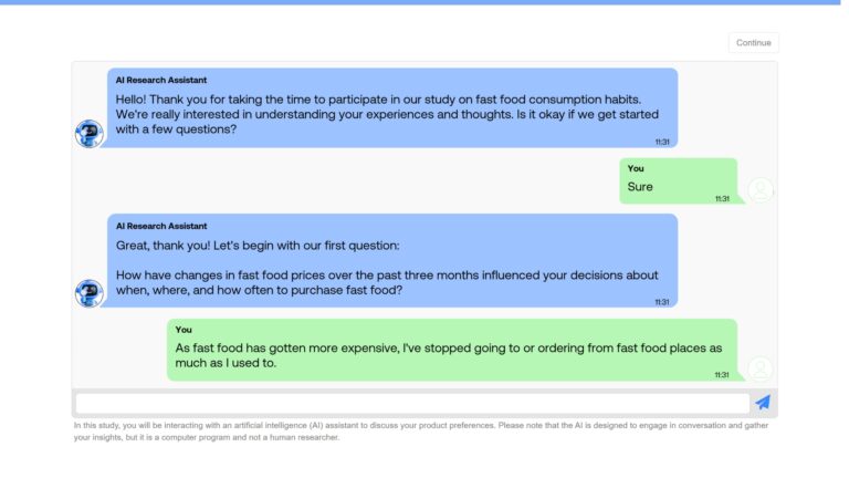 conversational survey screen 768x432