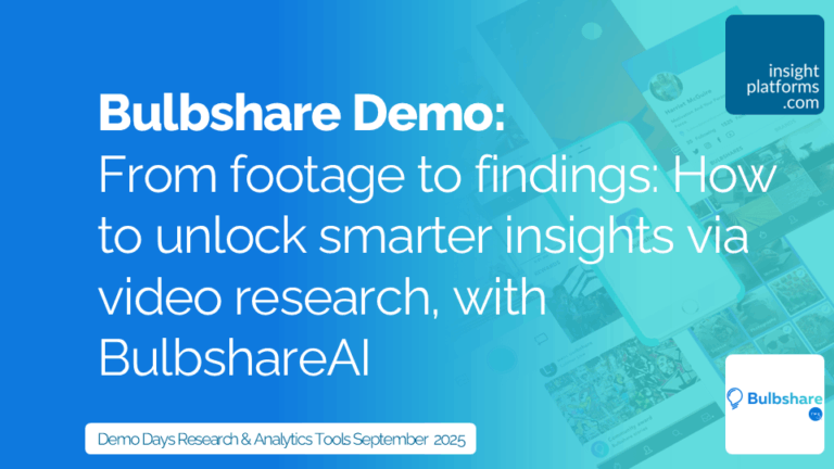 Bulbshare Demo - Demo Days September 2025