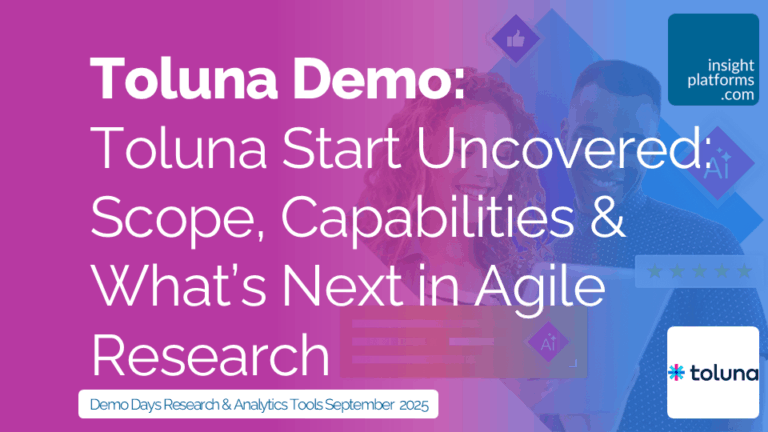 Toluna Demo - Demo Days September 2025