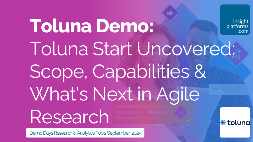 Toluna Demo - Demo Days September 2025