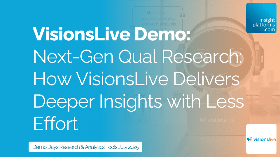 VisionsLive Demo Featured Image Demo Days July 2025