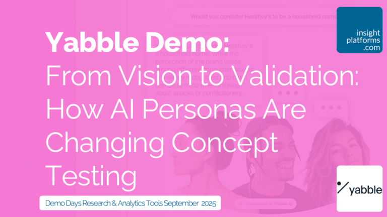 Yabble Demo - Demo Days September 2025