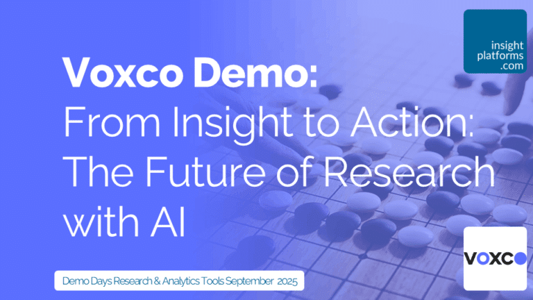 Voxco Demo - Demo Days September 2025