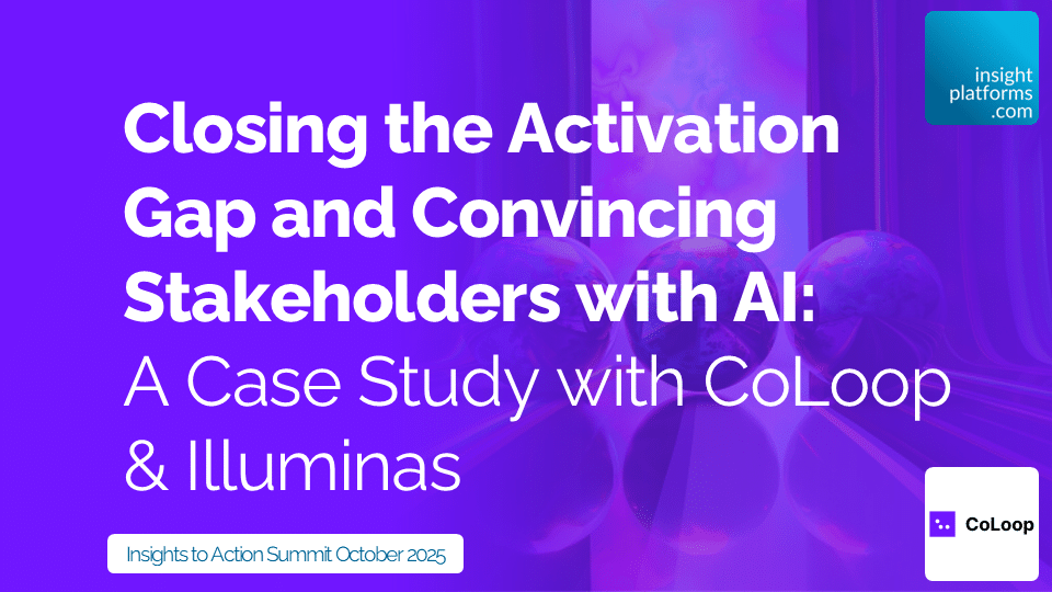 CoLoop Webinar Featured Image - Insights to Action Summit October 2025
