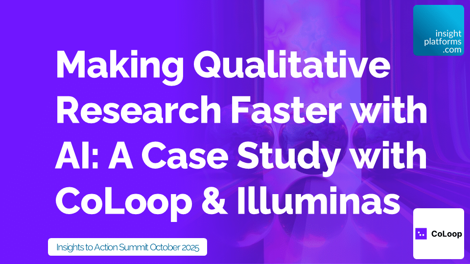CoLoop Webinar Featured Image - Insights to Action Summit October 2025