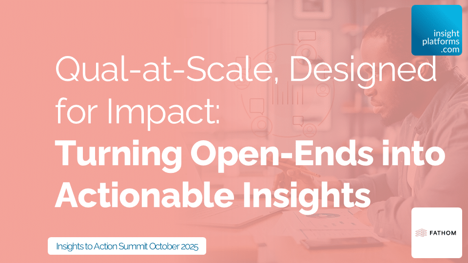 Fathom Webinar Featured Image - Insights to Action Summit October 2025