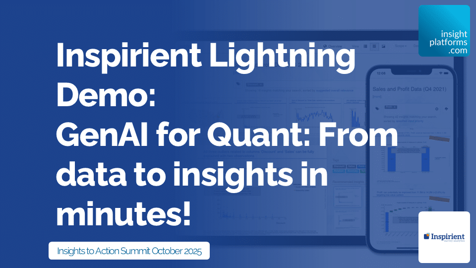 Inspirient Lightning Demo Featured Image - Insights to Action Summit October 2025