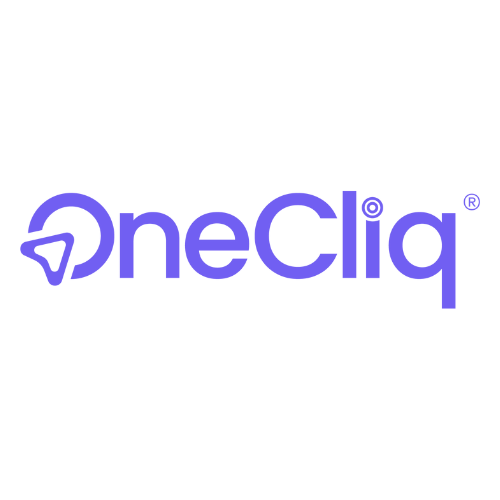 OneCliq Logo Square White Background Insight Platforms