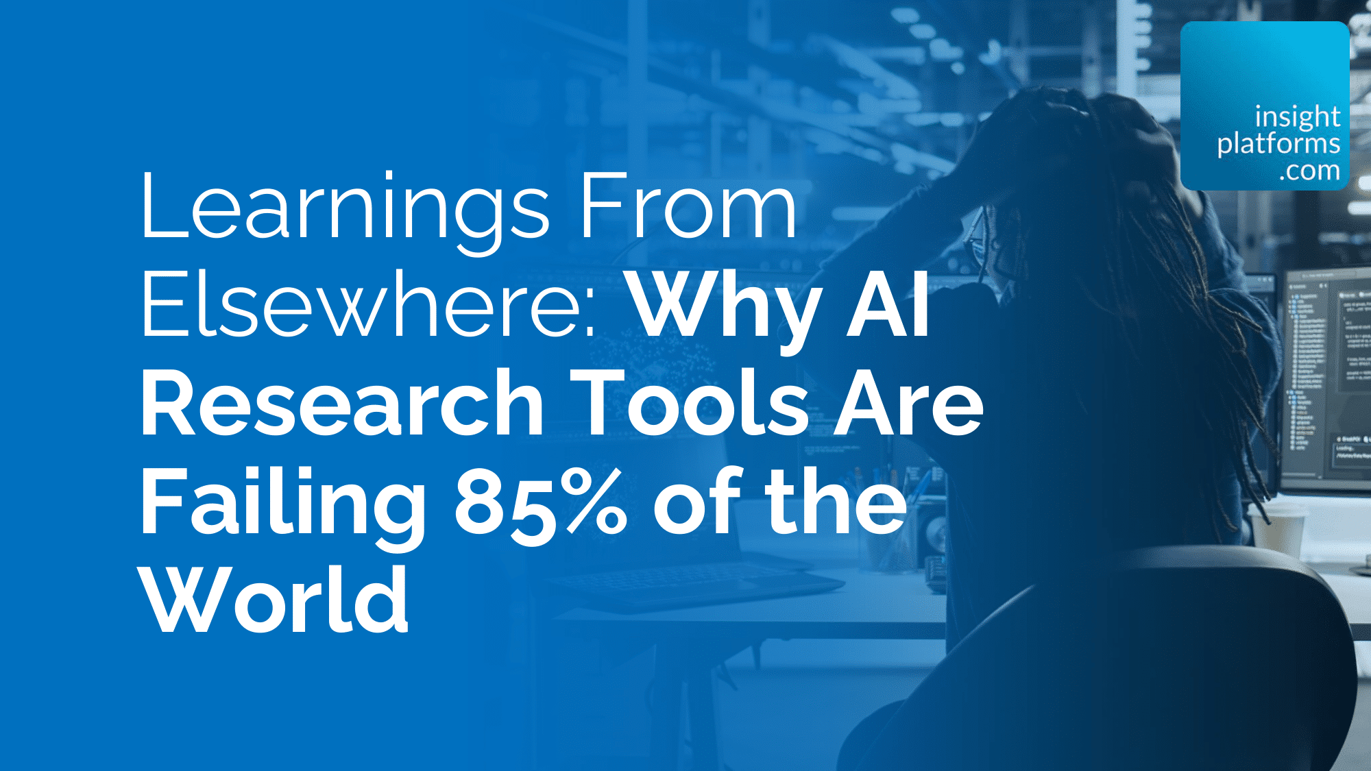 Why AI Research Tools Are Failing 85% of the World